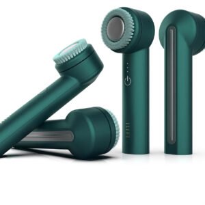 brosse nettoyante visage electrique verte luméon
